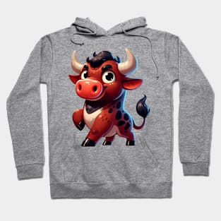 Cute Bull Hoodie